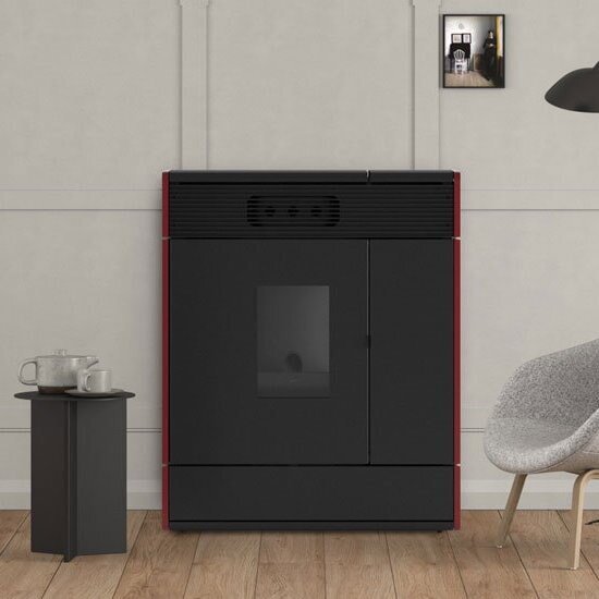 Pelletofen wassergeführt MCZ Aki Hydromatik 24 R M2 (Anschluss hinten) - Maestro+ - 24 kW