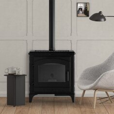 Pelletofen MCZ DECO Air 8 UP M1 (Anschluss oben) - Maestro+- Schwarz - 8 kW