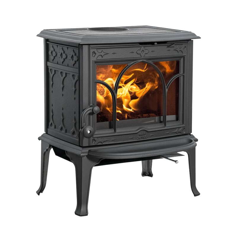 Kaminofen Gussofen Jotul F 100 Eco.2 LL - 4,9 kW - Schwarz