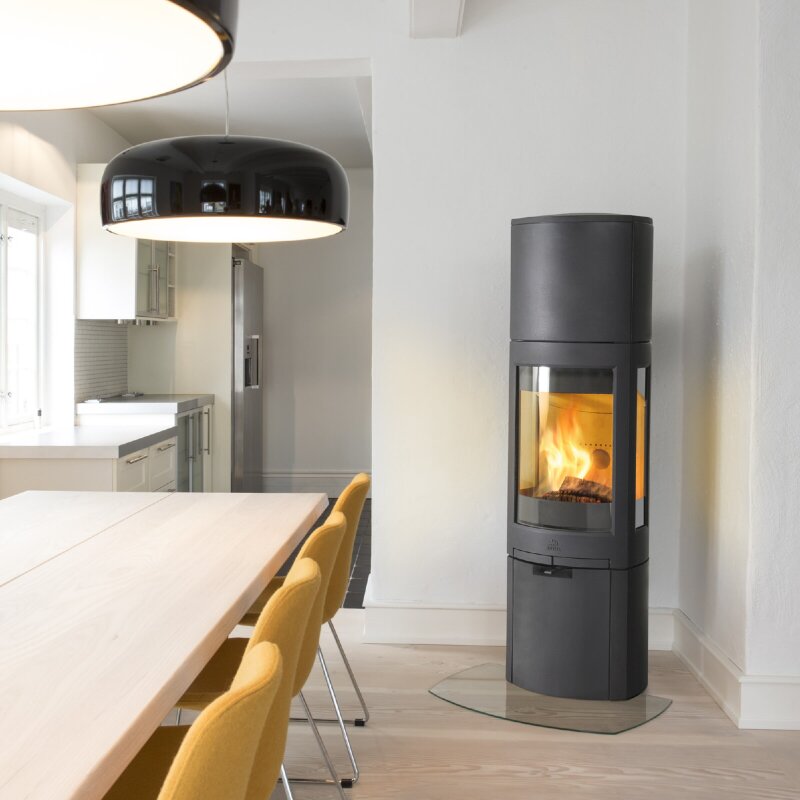Kaminofen Gussofen Jotul F 378 V2 Advance High Top - 6 kW - schwarz lackiert (BP)