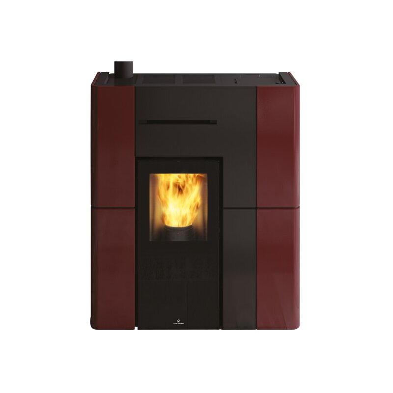 Pelletofen wasserführend Edilkamin BLADE H 15 Evo - Keramik - 14,9 kW
