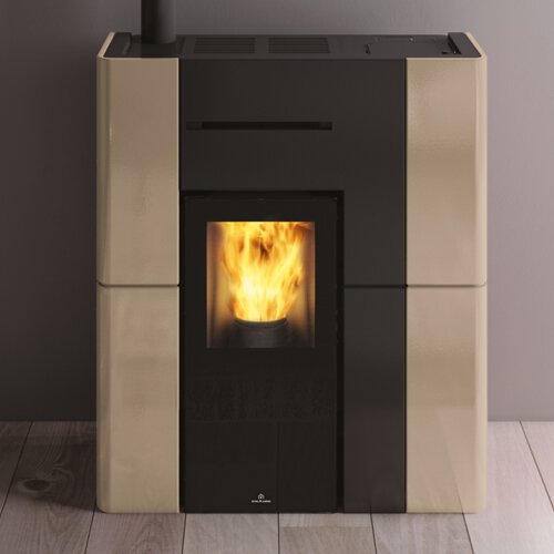 Edilkamin BLADE H 15 - Verkleidung Keramik Beige