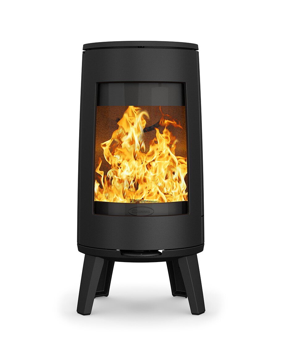 Kaminofen Gussofen Dovre Bold 300 - 7 kW - Schwarz lackiert