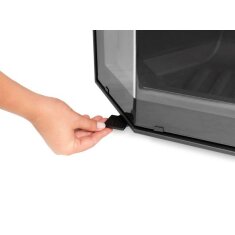 Kamineinsatz Guss Dovre Phönix 1 für T2000 - 9 kW - Schwarz lackiert