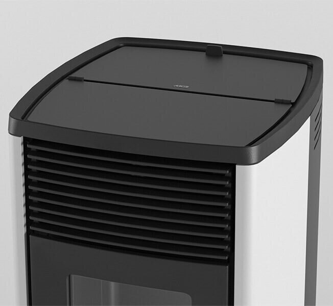 Pelletofen MCZ EGO Air 8 R (Anschluss hinten) M3 - Maestro+ - 8 kW
