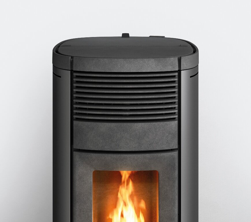 Pelletofen MCZ MUSA Air 10 UP M3 (Anschluss oben) - Maestro+ - 10 kW