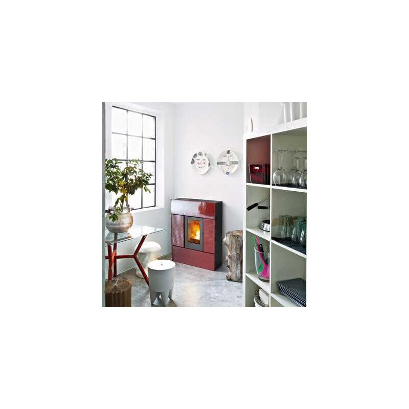 Pelletofen MCZ RAY Comfort Air 8 R M2 (Anschluss hinten) kanalisierbar - Maestro+ - 7,8 KW