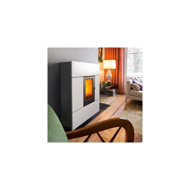 Pelletofen MCZ RAY Comfort Air 8 R M2 (Anschluss hinten) kanalisierbar - Maestro+ - 7,8 KW