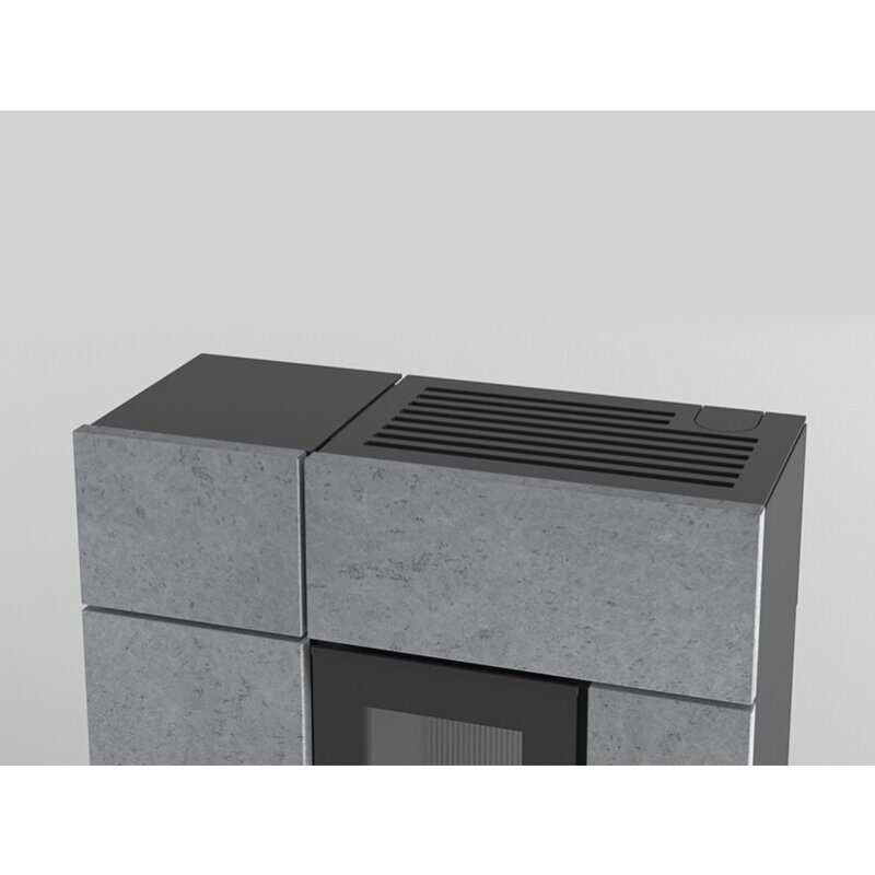 Pelletofen MCZ STREAM Comfort Air 12 R M2 (Anschluss hinten) kanalisierbar - Maestro+ - 12 kW