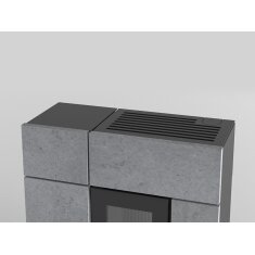 Pelletofen MCZ STREAM Comfort Air 12 UP M2 (Anschluss oben) kanalisierbar - Maestro+ - 12  kW