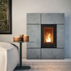 Pelletofen MCZ STREAM Comfort Air 12 UP M2 (Anschluss oben) kanalisierbar - Maestro+ - 12  kW