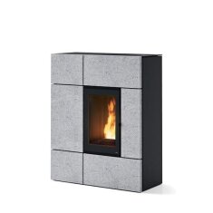 Pelletofen MCZ STREAM Comfort Air 12 UP M2 (Anschluss oben) kanalisierbar - Maestro+ - 12  kW