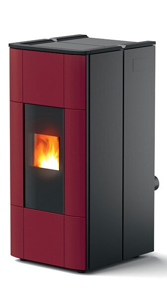 Pelletofen wassergeführt MCZ JAZZ Hydromatik 30 R M1 (Anschluss hinten) - Maestro+ - 28,5 kW
