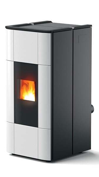 Pelletofen wassergeführt MCZ JAZZ Hydromatik 30 R M1 (Anschluss hinten) - Maestro+ - 28,5 kW