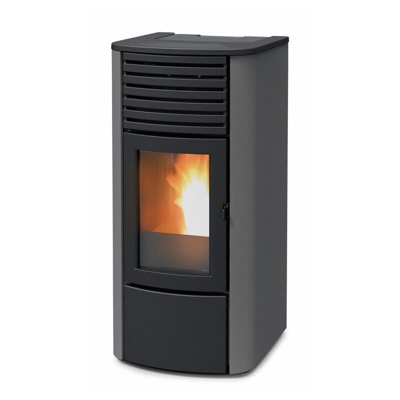 Pelletofen wassergeführt MCZ CLIO Hydro 16 R S2 (Anschluss hinten) - mit Hocheffizienzpumpe - 16 kW