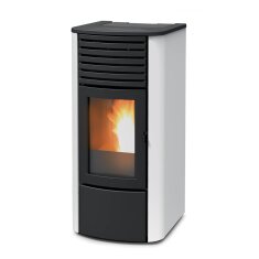 Pelletofen wassergeführt MCZ CLIO Hydro 16 R S2 (Anschluss hinten) - mit Hocheffizienzpumpe - 16 kW