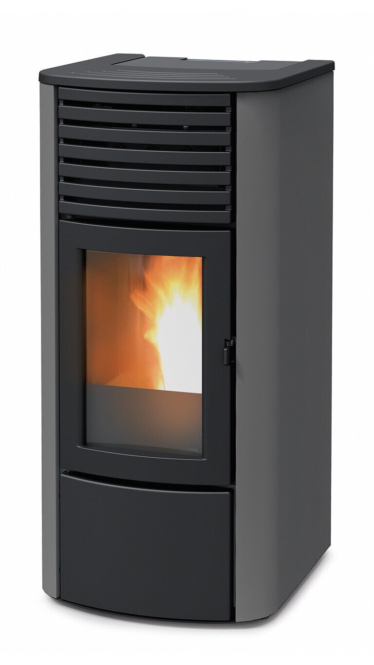 Pelletofen wassergeführt MCZ CLIO Hydro 23 R S2 (Anschluss hinten) - mit Hocheffizienzpumpe- 22,4 kW