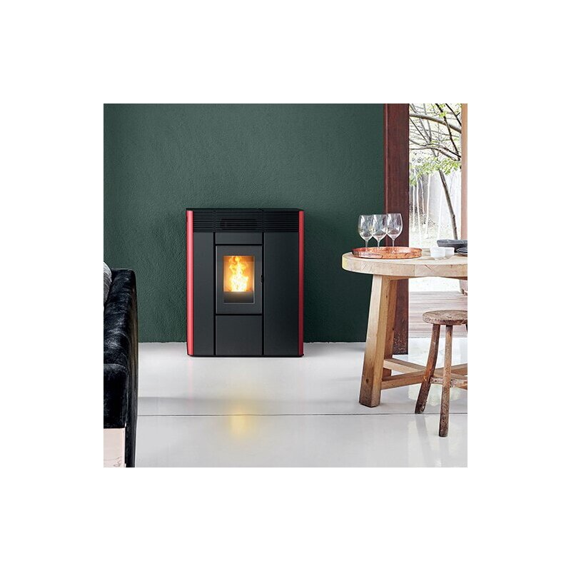 Pelletofen wassergeführt MCZ THEA Hydro 23 R S2 (Anschluss hinten) - mit Hocheffizienzpumpe - 22,4 kW