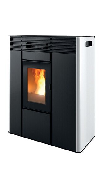 Pelletofen wassergeführt MCZ THEA Hydro 23 R S2 (Anschluss hinten) - mit Hocheffizienzpumpe - 22,4 kW