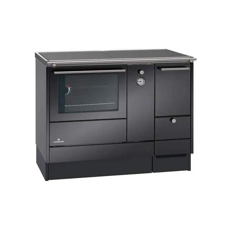wassergeführter Zentralheizungsherd Lohberger Aquatherm Combi - AC 105 - 8,0 kW