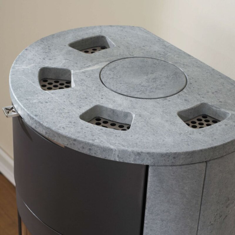 Kaminofen Austroflamm Uno Xtra (Wärmespeicherung) - 7 kW