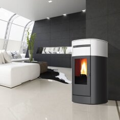 Pelletofen wasserführend Edilkamin Vyda2 H 18 Up - 19,2 kW