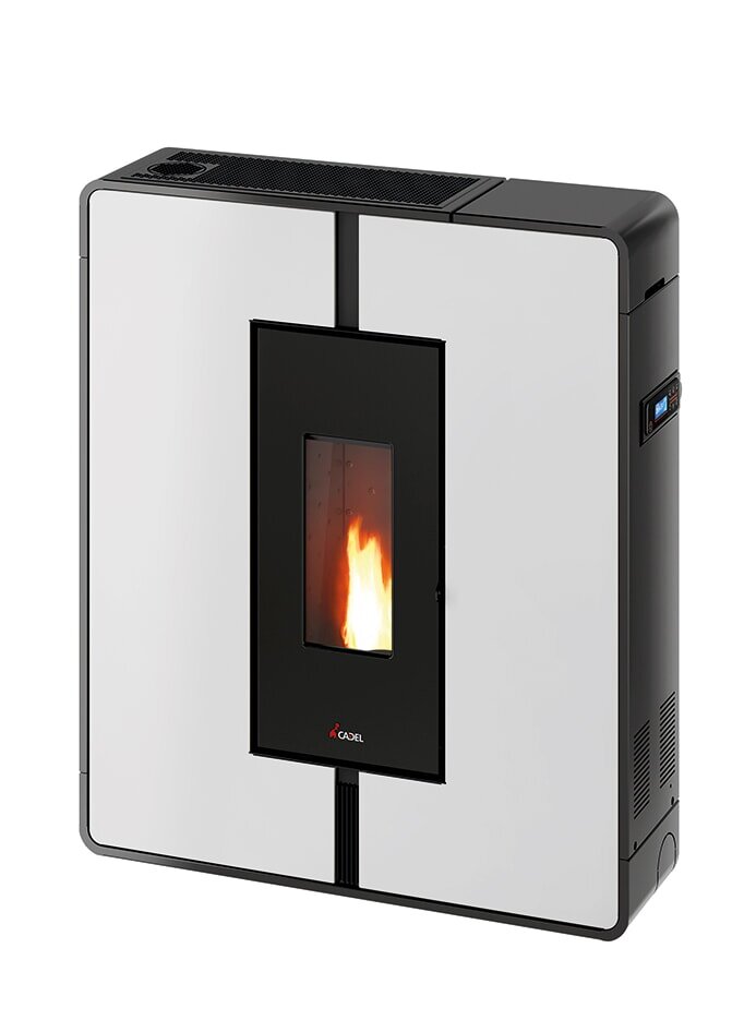 Pelletofen Cadel Tile Plus 10 (kanalisierbar) - 10 kW