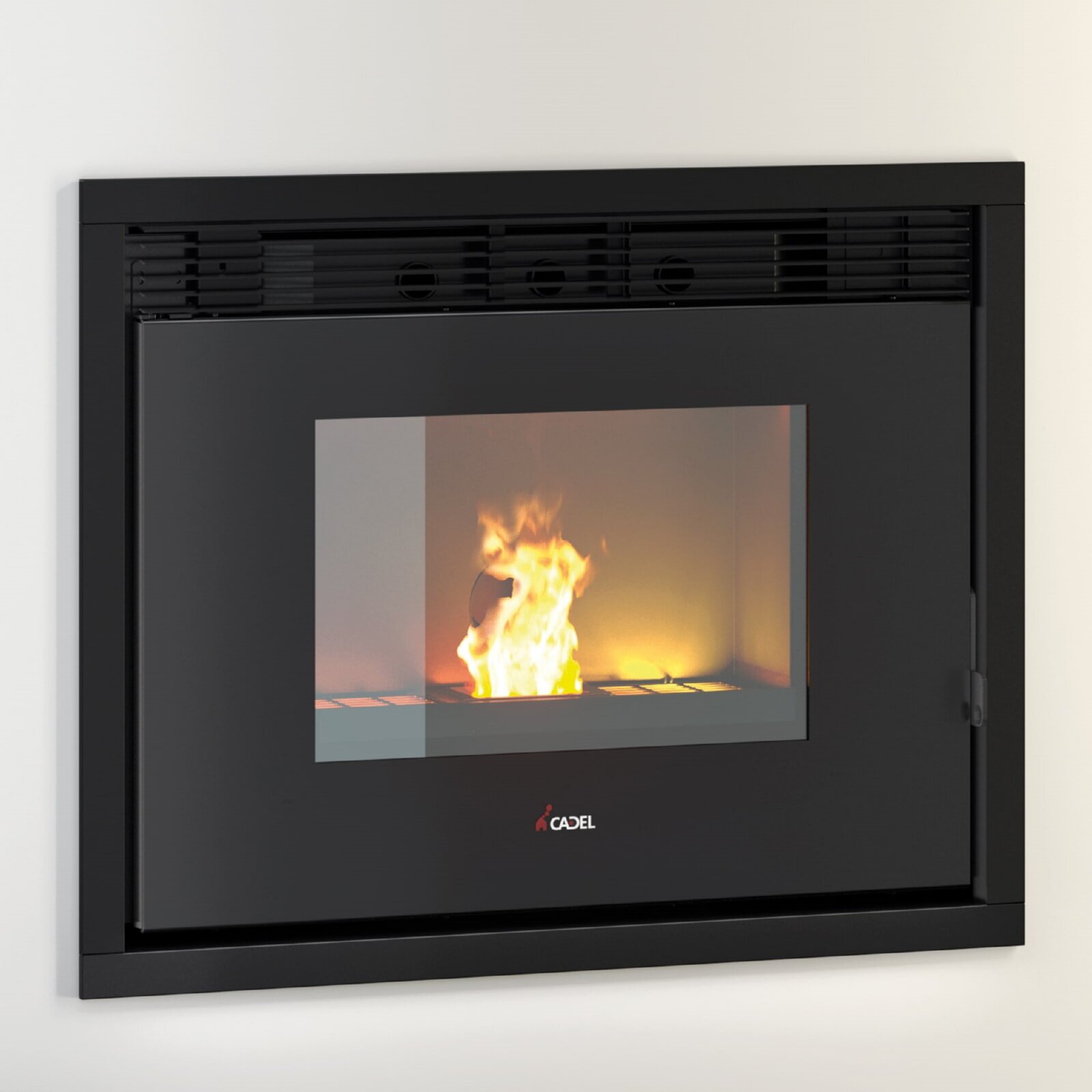 wassergeführter Pelletkamineinsatz Cadel Saturno 24 - 24,7 kW