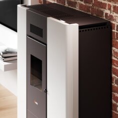wassergeführter Pelletofen Cadel Maya Idro 16 - 16,1 kW