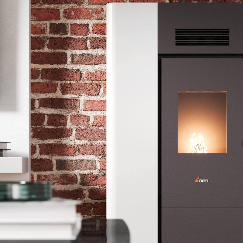 wassergeführter Pelletofen Cadel Maya Idro 24 - 22,4 kW