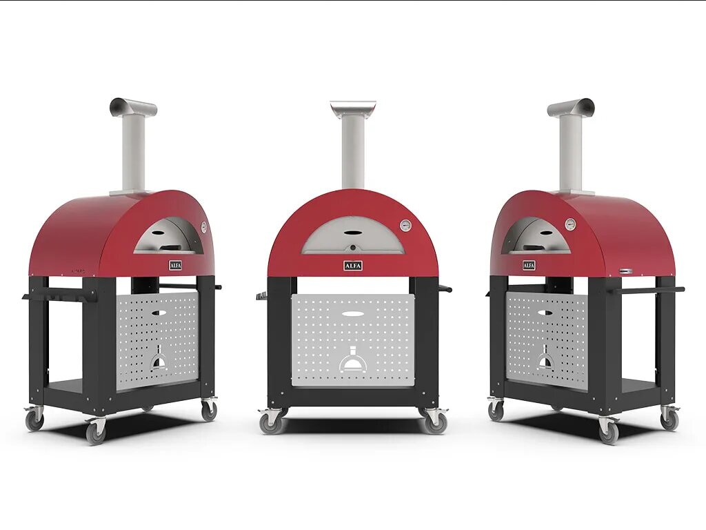 Gas/ Hybrid- Pizzaofen Alfa Forni Moderno - 2 Pizze