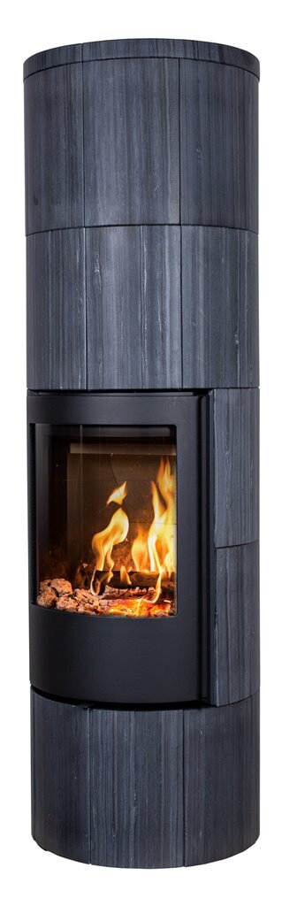 Kaminofen Jydepejsen Troja 45 - dunkler Sandstein - 7 kW