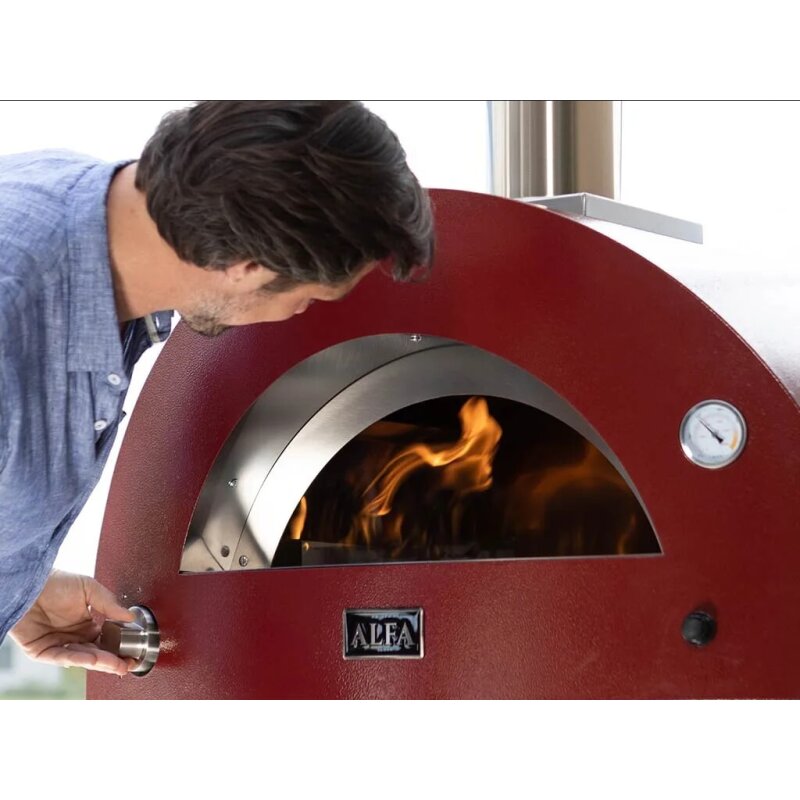 Gas/ Hybrid- Pizzaofen Alfa Forni Moderno - 3 Pizze
