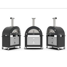 Gas/ Hybrid- Pizzaofen Alfa Forni Moderno - 3 Pizze
