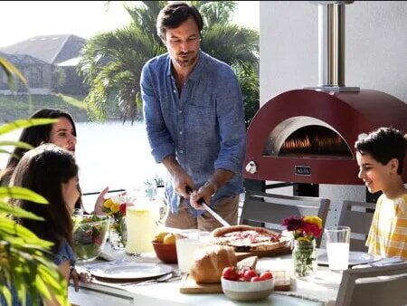 Gas/ Hybrid- Pizzaofen Alfa Forni Moderno - 3 Pizze