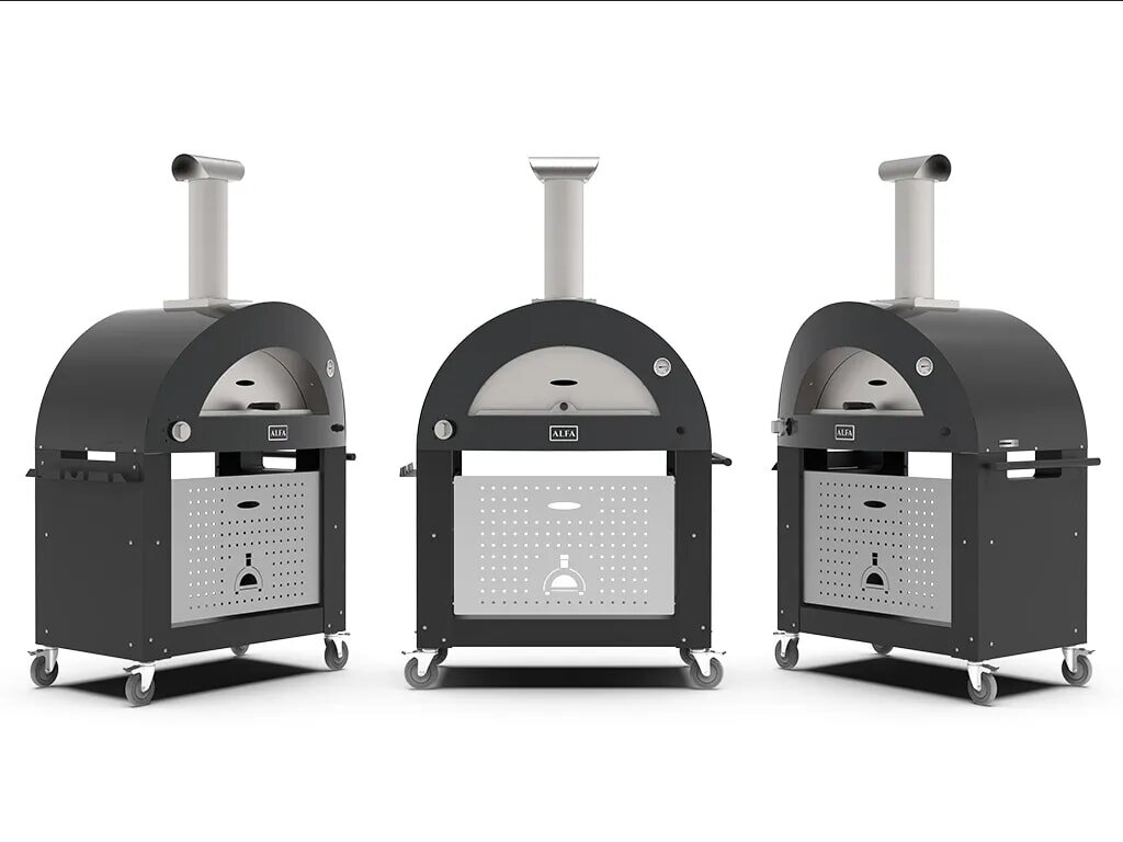 Gas/ Hybrid- Pizzaofen Alfa Forni Moderno - 3 Pizze