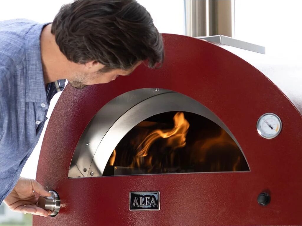 Gas/ Hybrid- Pizzaofen Alfa Forni Moderno - 3 Pizze