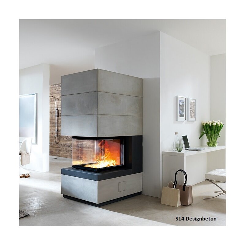 Kaminbausatz Camina S14 - 9 kW - Speicherkamin