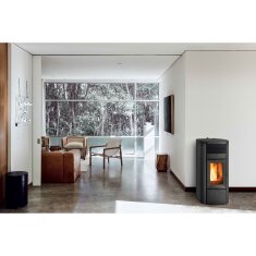 Pelletofen MCZ MUSA Comfort Air Matic 14 R CORE M3 (Anschluss hinten) kanalisierbar - Maestro+ - 14 kW