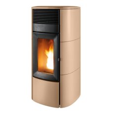 Eckiger Pelletofen MCZ Club Comfort Air 12 - Inkl. Wi-Fi Funktion - Maestro - 12 kW, Keramik, schwarz