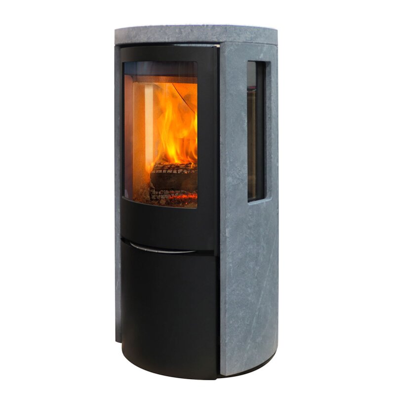 Kaminofen Jydepejsen Cozy Classic mit Seitenfenster - 6 kW