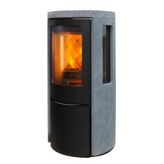 Kaminofen Jydepejsen Cozy Classic mit Seitenfenster - 6 kW