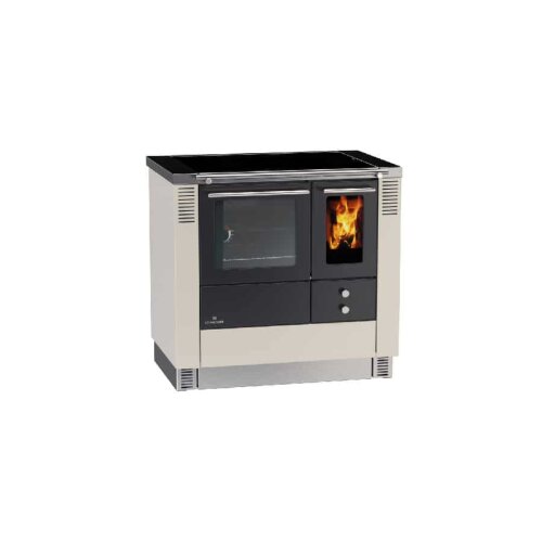 Lohberger Herdfarbe LC75 B - Blenden Innen schwarz- grau...