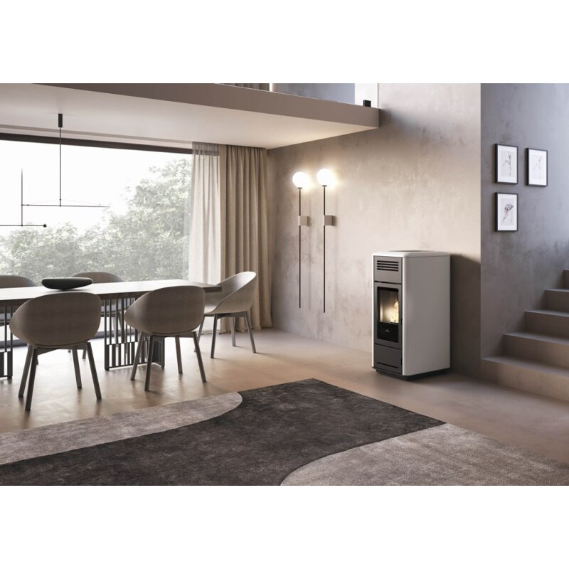 Pelletofen wasserführend Edilkamin MILLA H 12  Evo - 11,9 kW