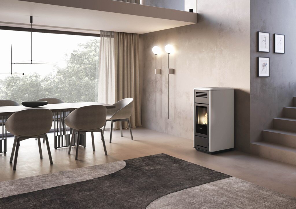 Pelletofen wasserführend Edilkamin MILLA H 12  Evo - 11,9 kW