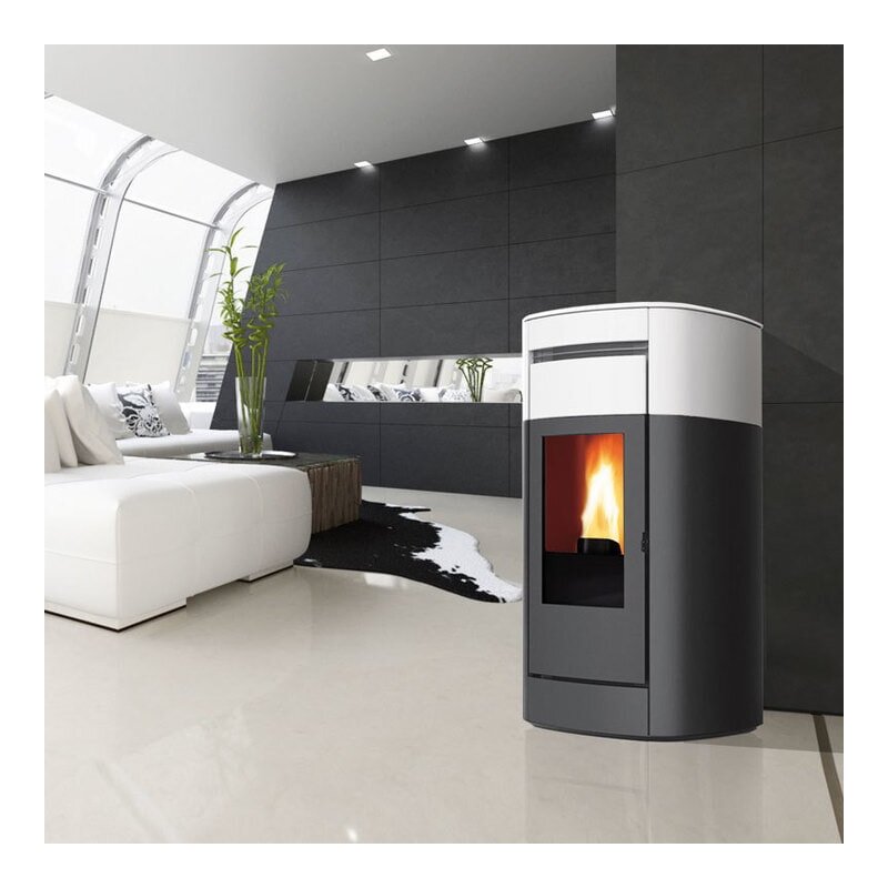 Pelletofen Edilkamin Vyda2 Evo (kanaliserbar)  - 12,6 kW
