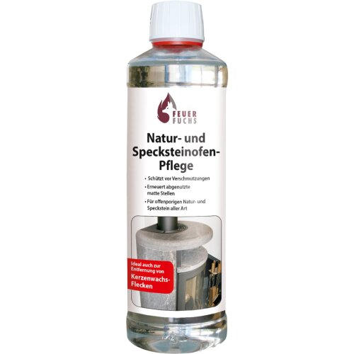 Natur- und Specksteinofen-Pflege, 500 ml - Feuer-Fuchs