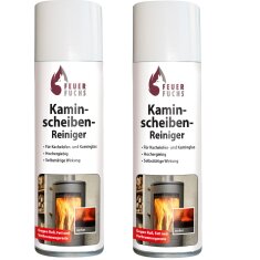2x Kaminscheiben-Reiniger 300ml - Vorteilspack - Feuer-Fuchs