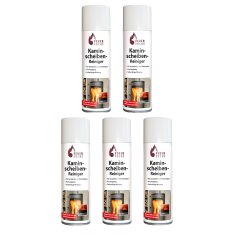 5x Kaminscheiben-Reiniger 300ml - Vorteilspack- Feuer-Fuchs