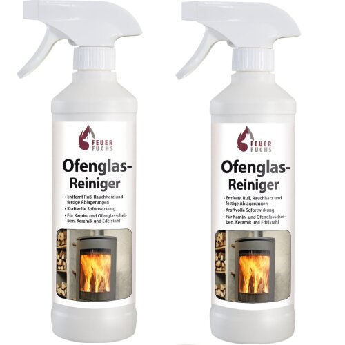 2x Ofenglas-Reiniger, Sprühflasche 500ml -...